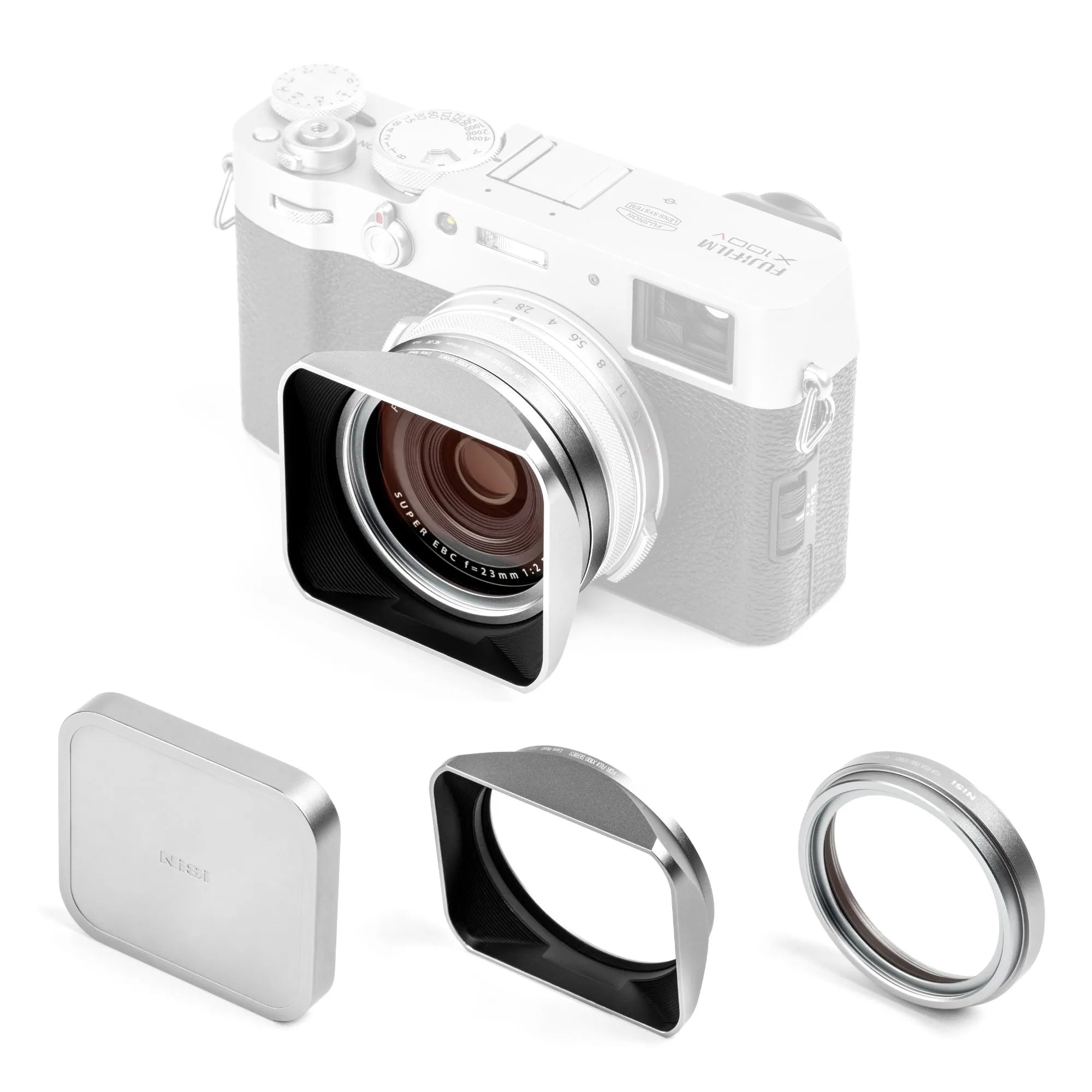 NiSi NC UV Filter 49mm - Multi-Coated UV Protection Lens Filter with Metal Lens Hood & Lens Cap - Ideal for DSLR, Mirrorless Cameras & Outdoor Photography