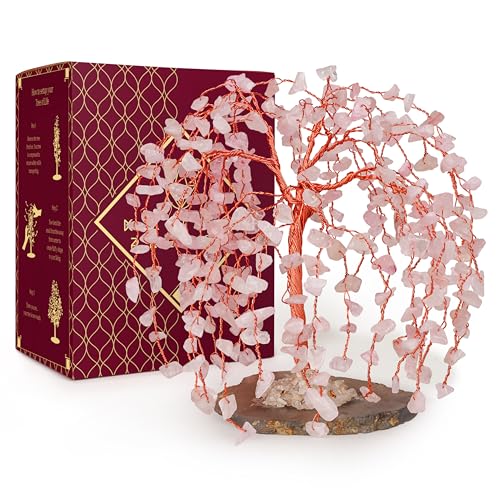 11 Rose Quartz Khajuri Tree 200 Beads