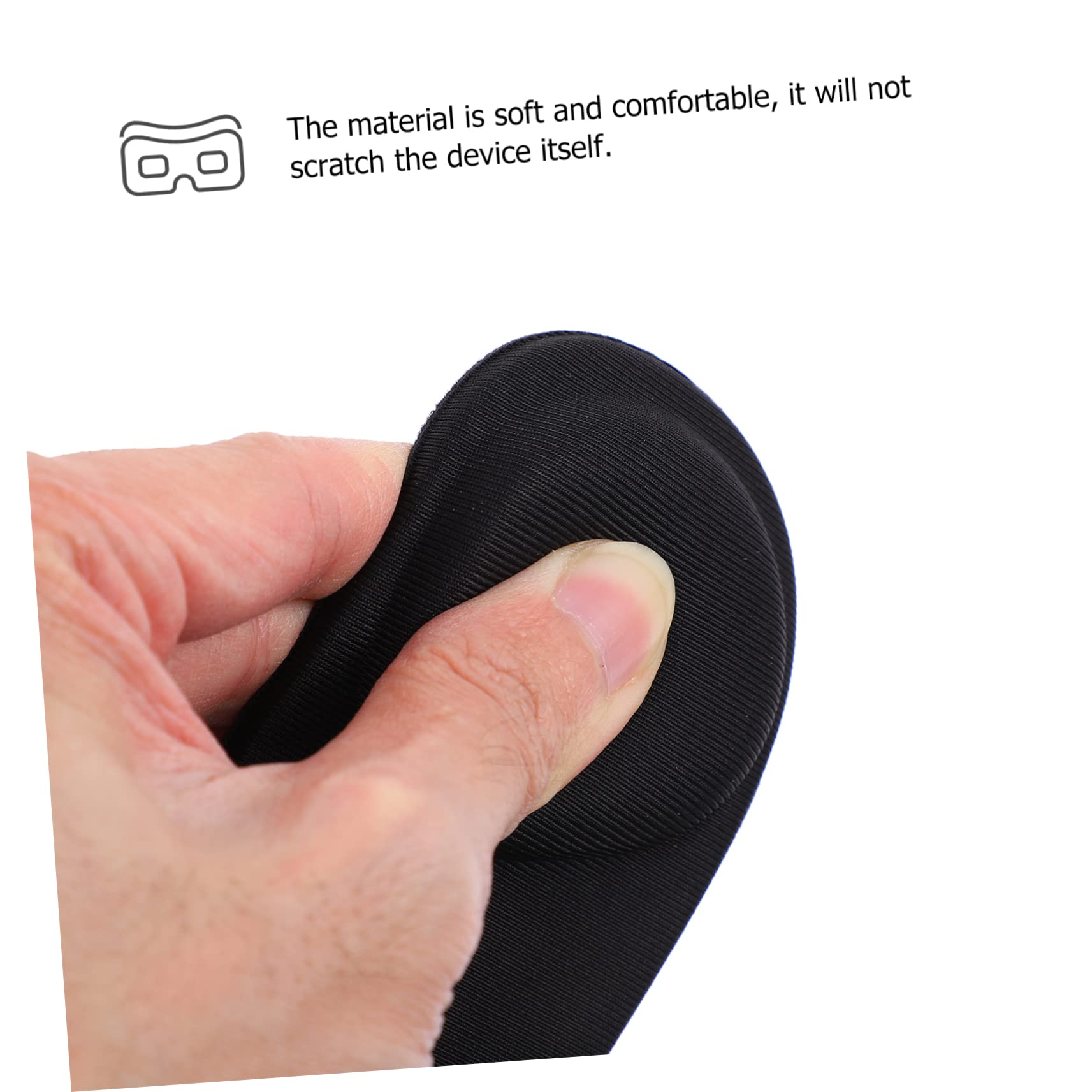 OSALADI VR Lens Cover - Anti-Scratch Black Protective Shield for VR Headsets | Easy to Install | Prevents Scratches & Damage | Perfect for Oculus Quest 2, Meta VR, and Virtual Reality Gaming
