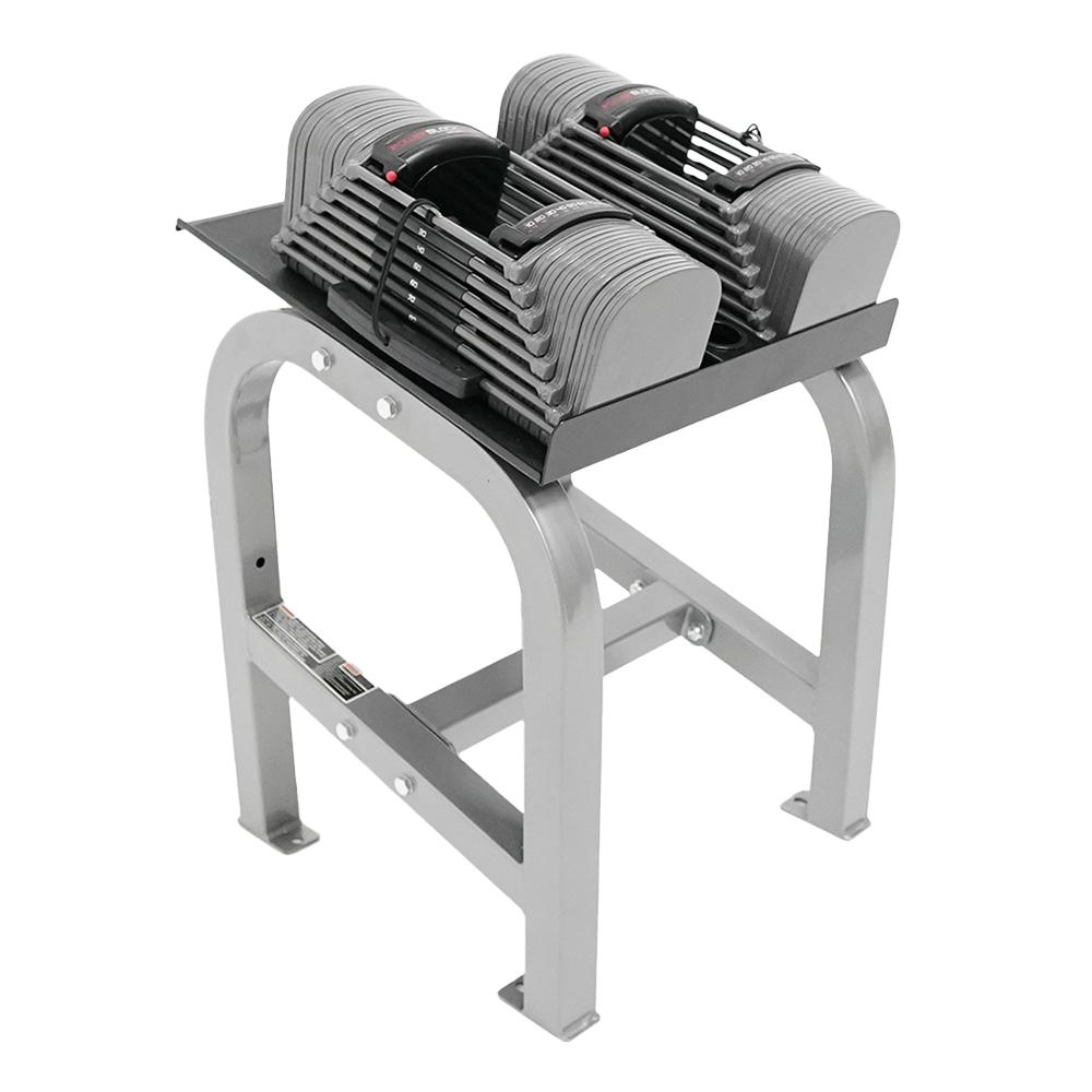 PowerBlock Home Rack Stand - Adjustable Dumbbell Stand for Home Gym, Strength Training Equipment - Perfect for Weightlifting, CrossFit & Small Space Workouts