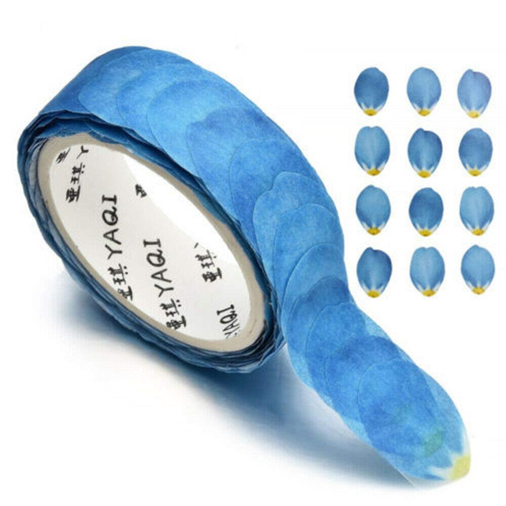 2800PCS Floral Washi Tape Set - 14 Rolls Decorative Masking Tape with Flower Petal Design for Scrapbooking, Journaling, Bullet Journal & Planner - Perfect for DIY Crafts, Gift Wrapping & Home Decor