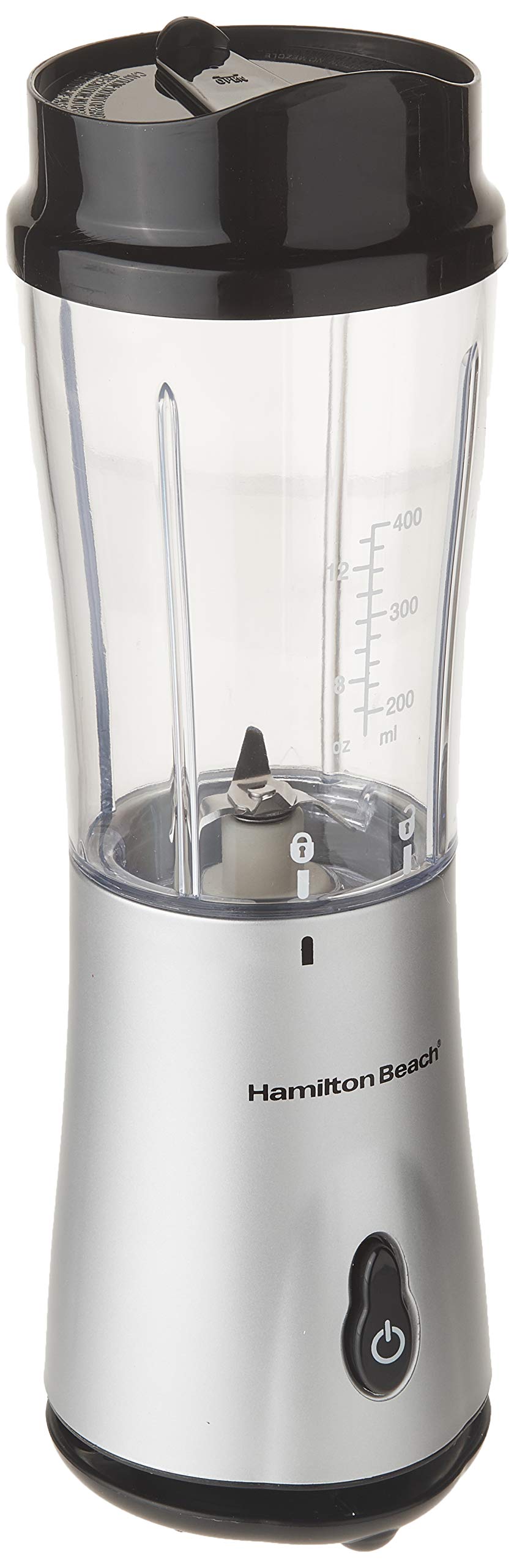 Hamilton Beach 14oz Single-Serve Blender with Travel Lid - Perfect for Smoothies On-The-Go