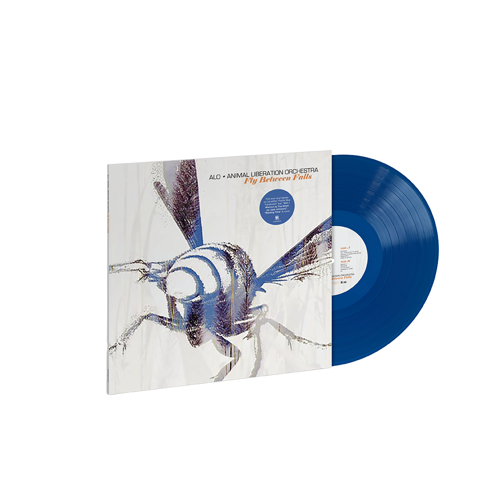 Fly Between Falls Limited Edition Pacific Blue Translucent Vinyl Record - Perfect for Music Collectors & Vintage Vinyl Enthusiasts (Ideal for Home Listening & Gift Giving)
