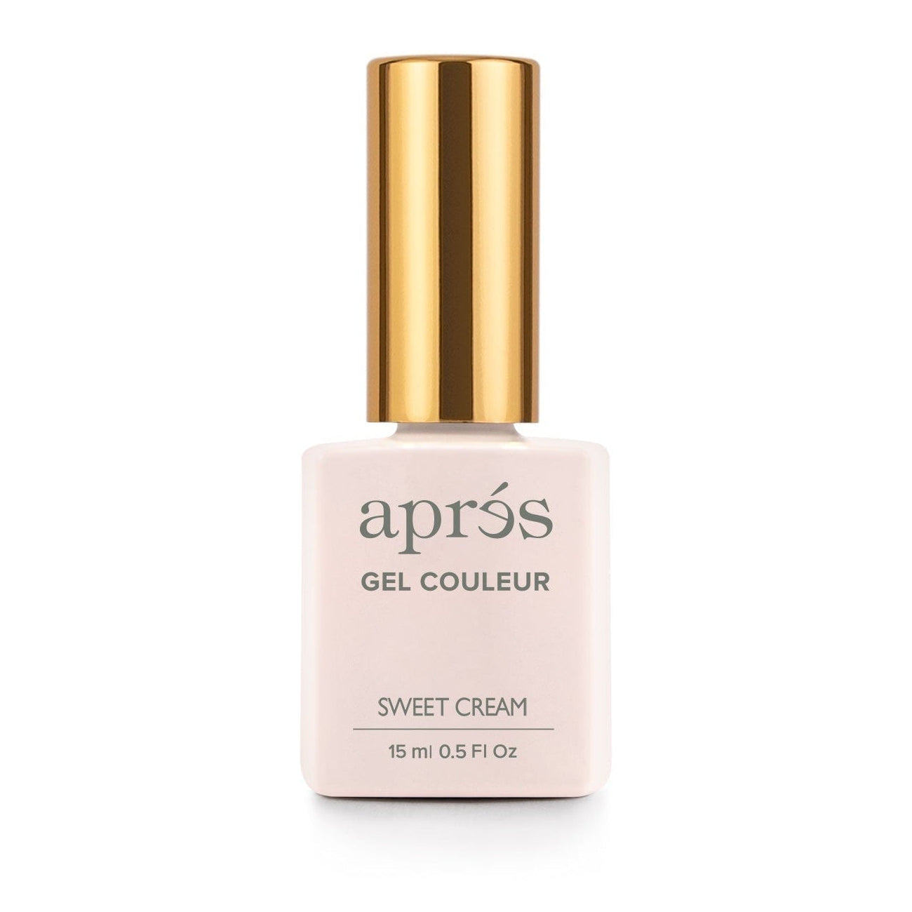 Apres Sweet Cream Gel Nail Polish - Long Lasting & High Shine for Salon-Quality Manicures at Home | Perfect for Nail Art, DIY Manicures & Special Occasions