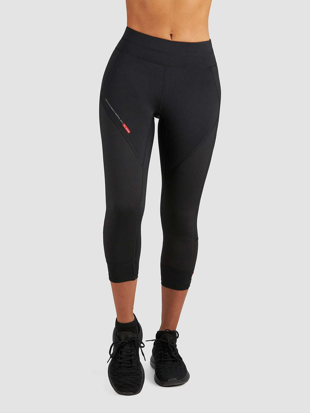 Women's Gladiator Capri Leggings - High Waist Yoga Pants for Workout & Running | Perfect for Gym, Lounge & Summer Outdoor Activities