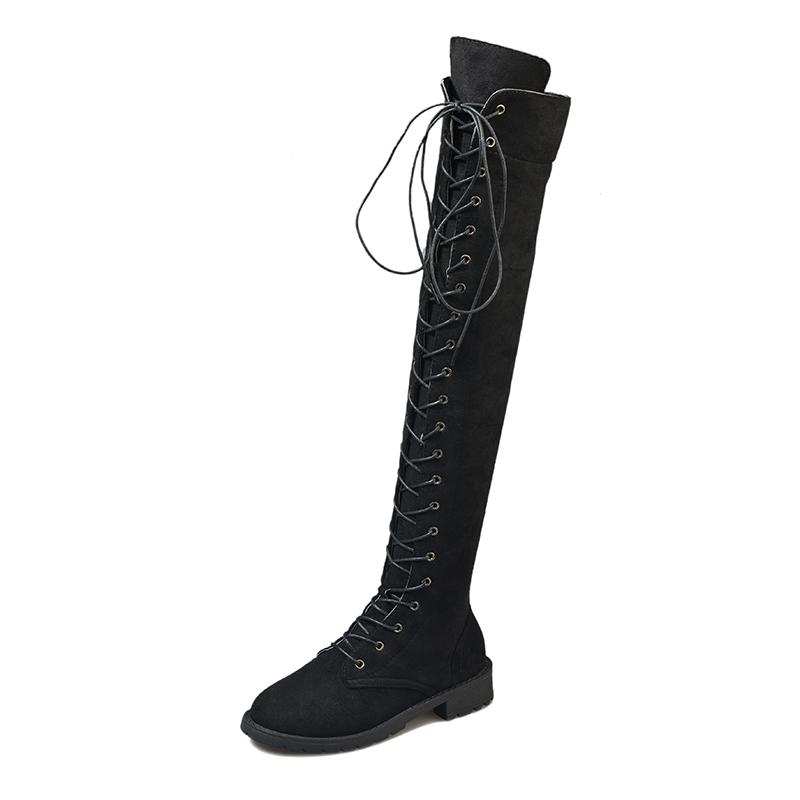 Konhill Women's Fashion Lace Up Ankle Boots - Stylish Comfort for Fall & Winter, Perfect for Casual Outfits, Office Wear & Date Nights