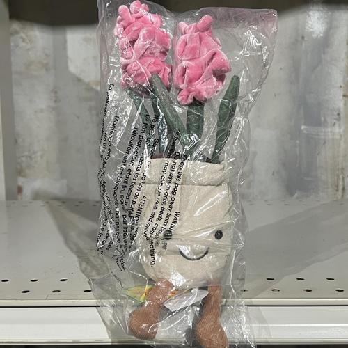 Jellycat Amuseables Hyacinth Flower Plush Toy - Soft & Cuddly Floral Stuffed Animal for Kids, Babies & Home Decor - Perfect Gift for Birthdays, Easter & Spring Celebrations