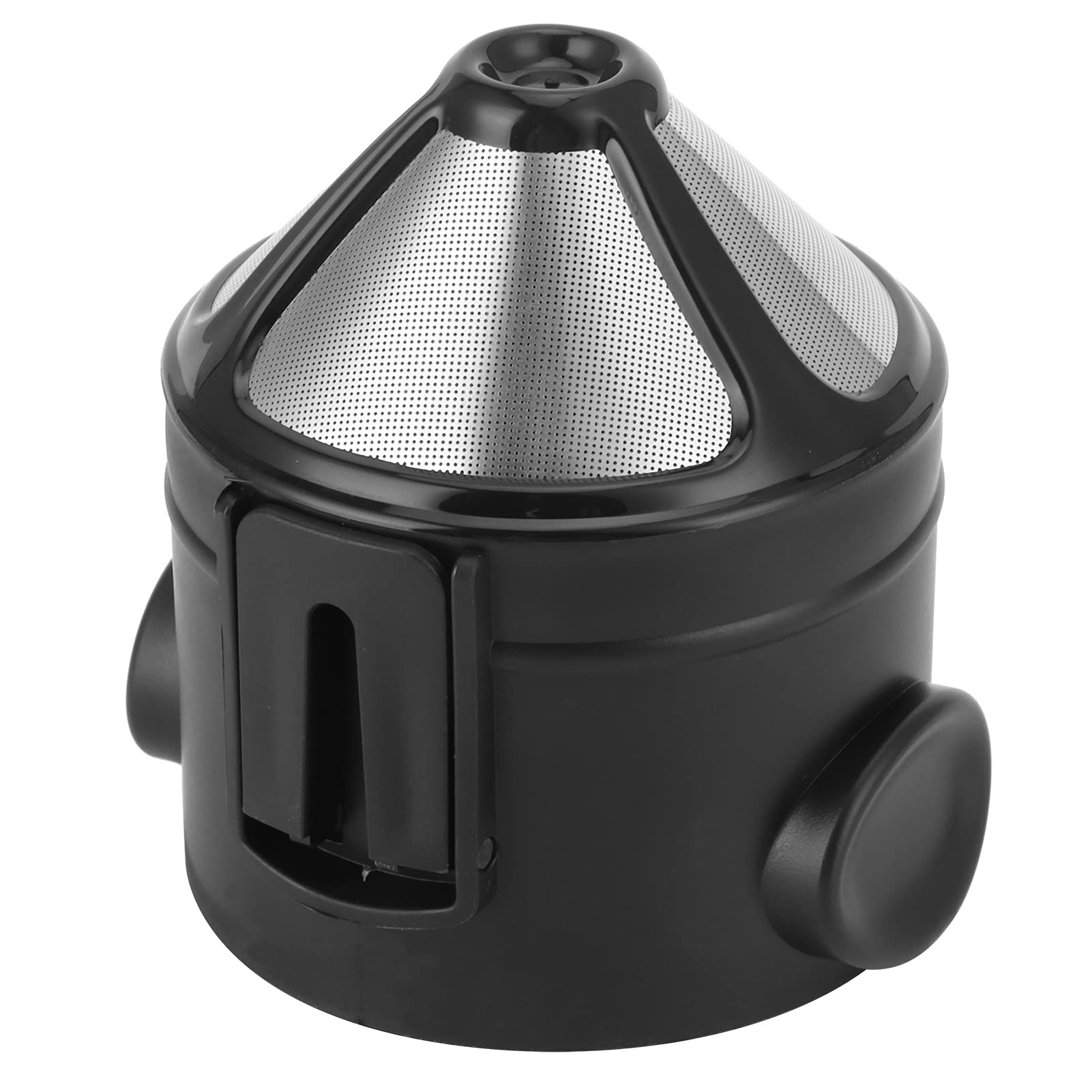 Premium Stainless Steel Cone-Shaped Coffee Filter - Foldable Dripper with Thickened Metal Wires for Pour Over Brewing | Perfect for Home, Office & Camping Coffee Making