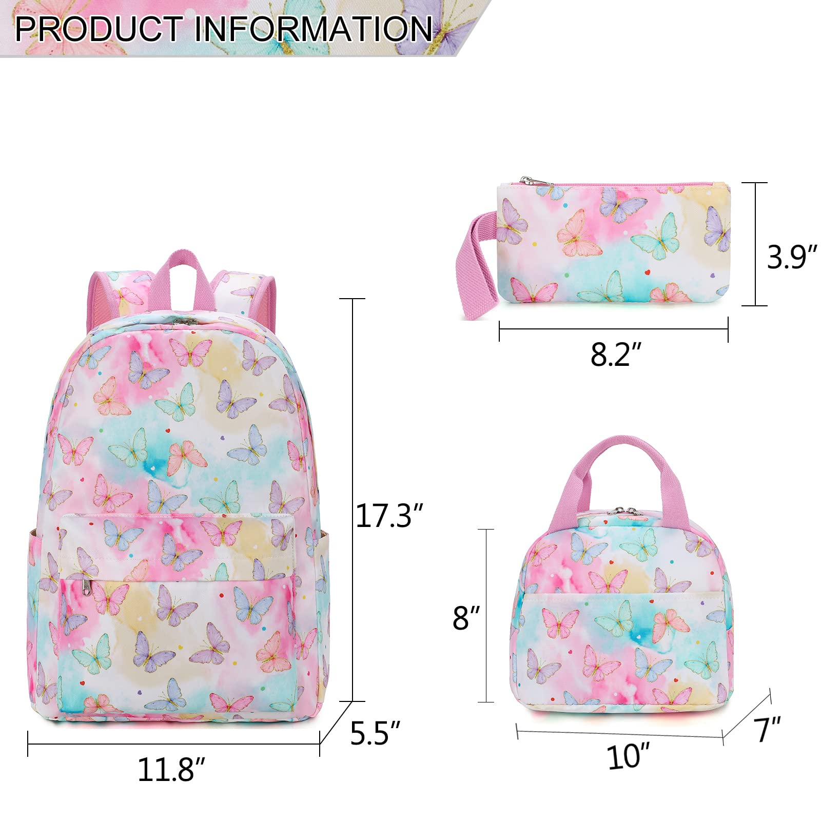 LEDAOU Kids Backpack for Boys - Durable School Bookbag with Lunch Box & Pencil Case Set - Perfect for School, Travel, and Outdoor Activities