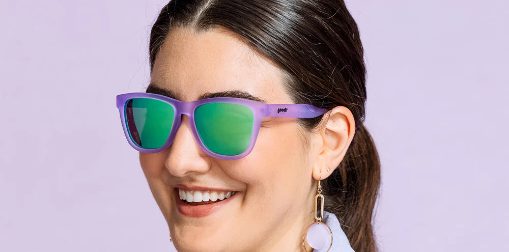Goodr Lilac It Like That!!! Sunglasses for Running, Cycling & Outdoor Sports – Stylish & Lightweight UV Protection Shades