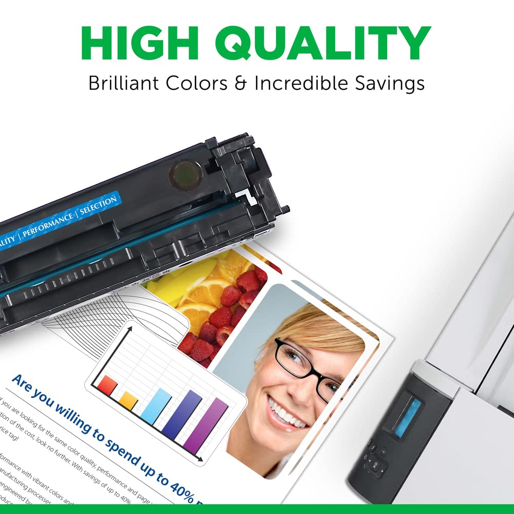 High-Quality Clover Remanufactured Yellow Toner Cartridge Replacement for HP Q5952A (HP 643A) | Compatible with HP Printers | Perfect for Home & Office Printing Needs