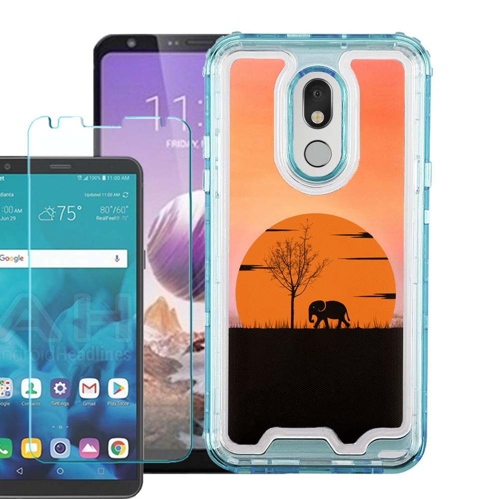 LG Stylo 5 Case with Screen Protector - Hybrid Protective Cover for Daily Use