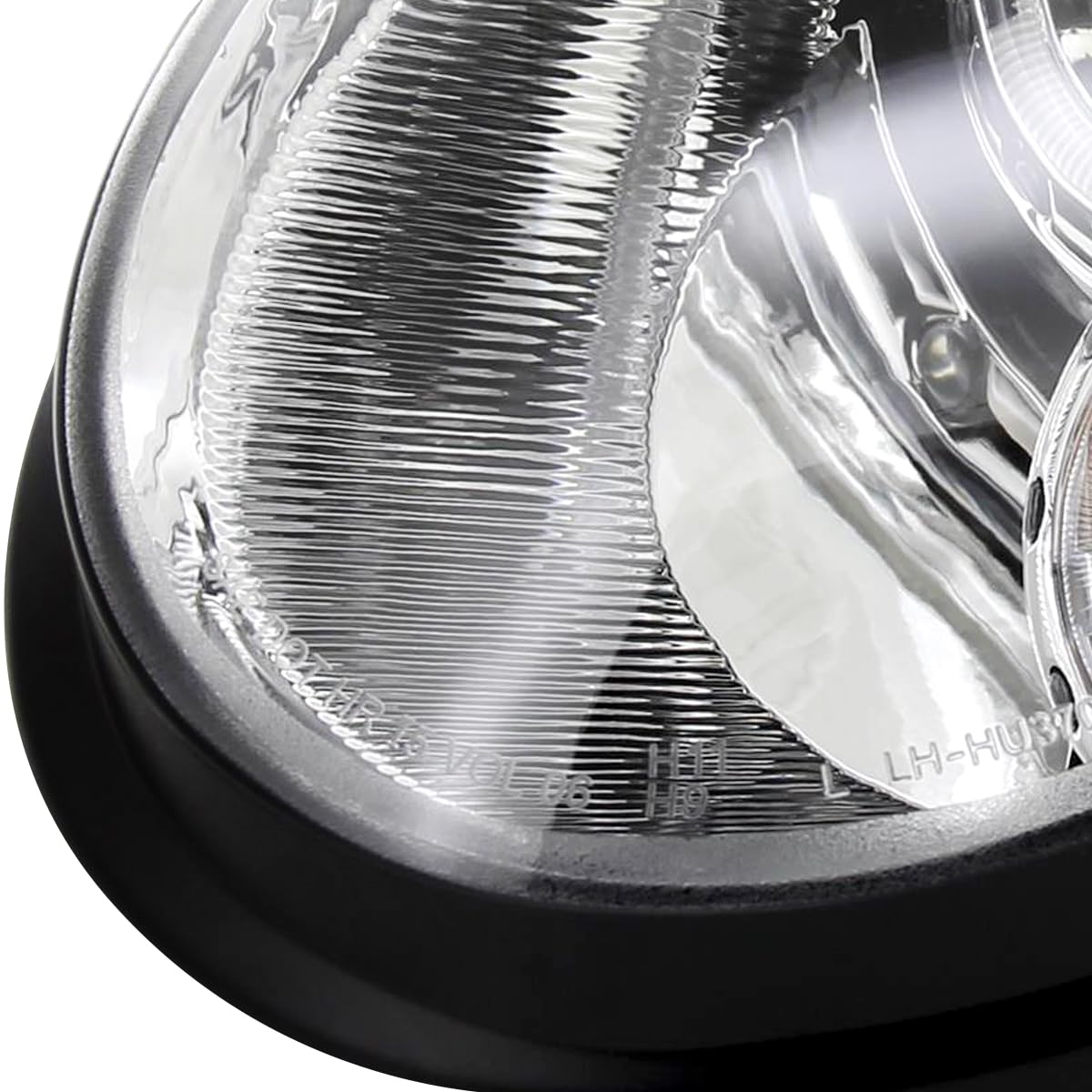 07-15 LED Halo Projector Headlights - Clear Lens Replacement Kit (Left + Right Pair) - Upgrade Your Vehicle Lighting for Better Night Visibility & Style