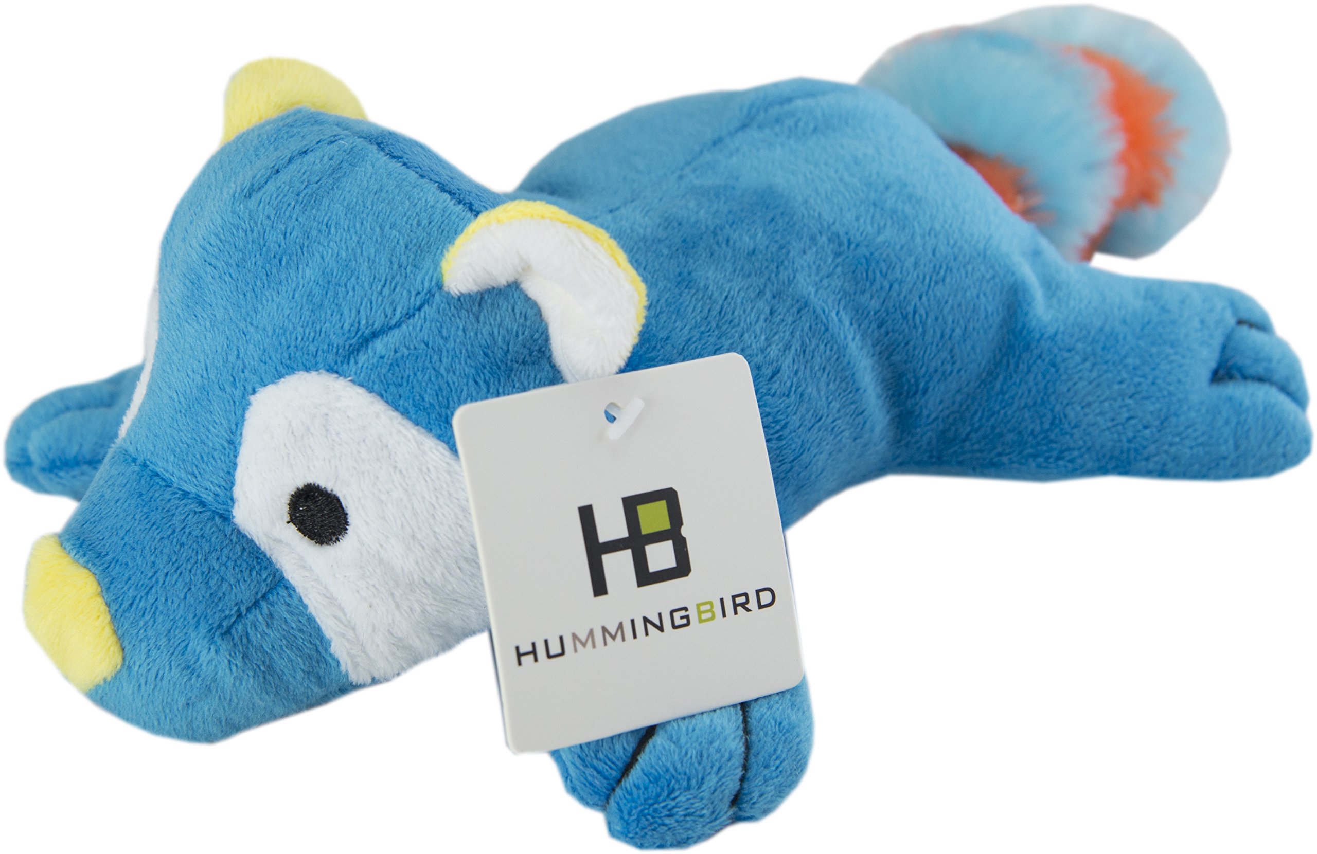 HUMMINGBIRD Plush Dog Toy Squeaky Chew Toys for Small & Medium Dogs - 2 Pack (Sniffing Dog & Raccoon) - Interactive Play & Training Reward for Puppies