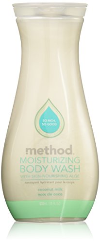 Method Moisturizing Body Wash with Coconut Milk - 18 oz | Hydrating & Nourishing Shower Gel for Dry Skin | Perfect for Daily Use & Spa-Like Relaxation