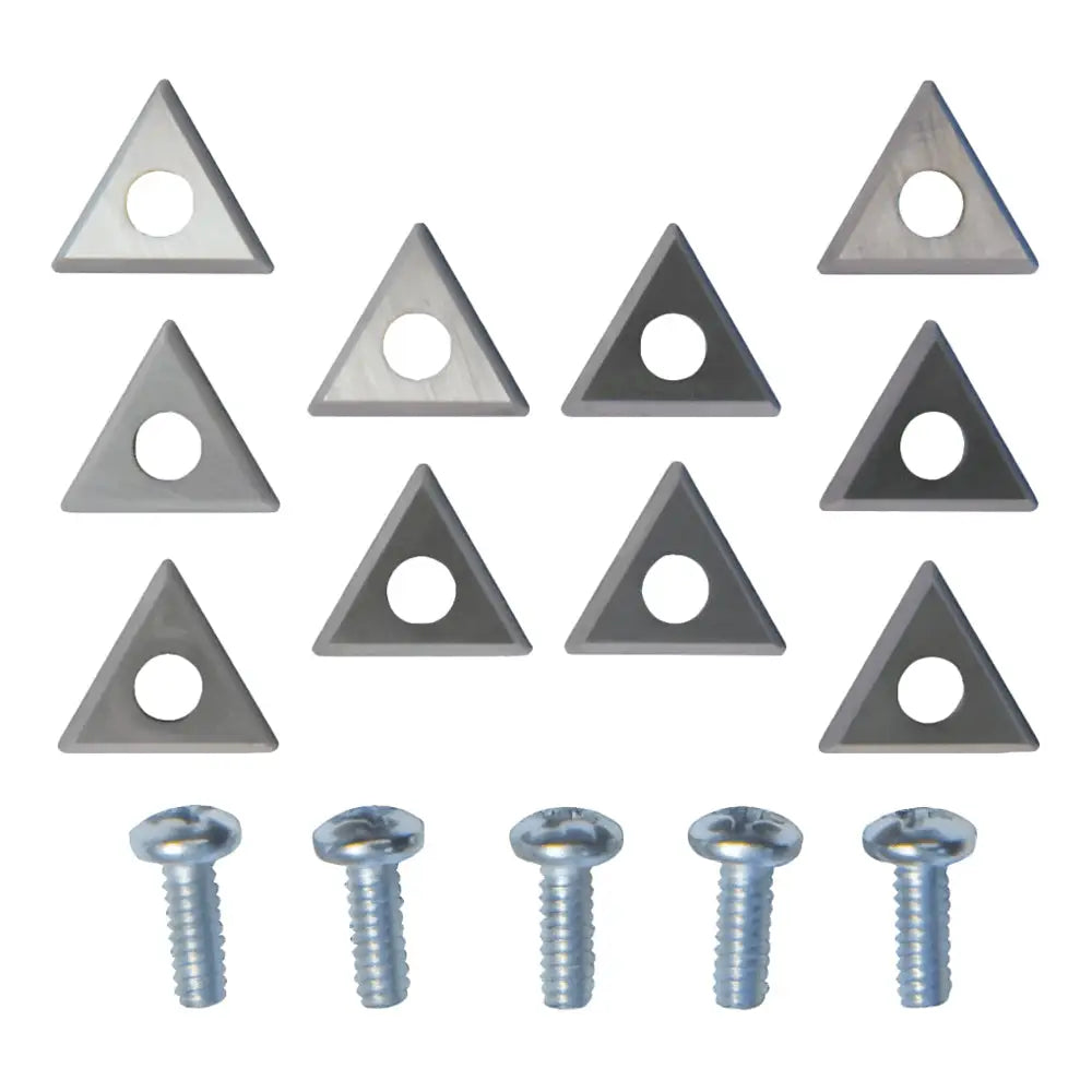 Ammco Carbide Insert Positive Rake for FMC & John Bean Lathes (10-Pack) - Durable Cutting Tools for Automotive Brake Rotor Resurfacing and Precision Machining