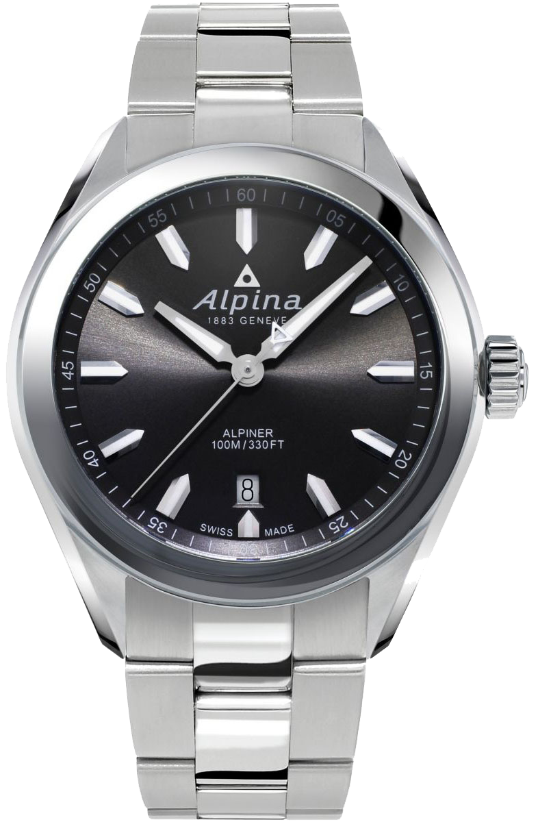 Alpina Alpiner Quartz AL 240GS4E6B Men's Watch - Swiss Luxury Chronograph for Business & Outdoor Adventures