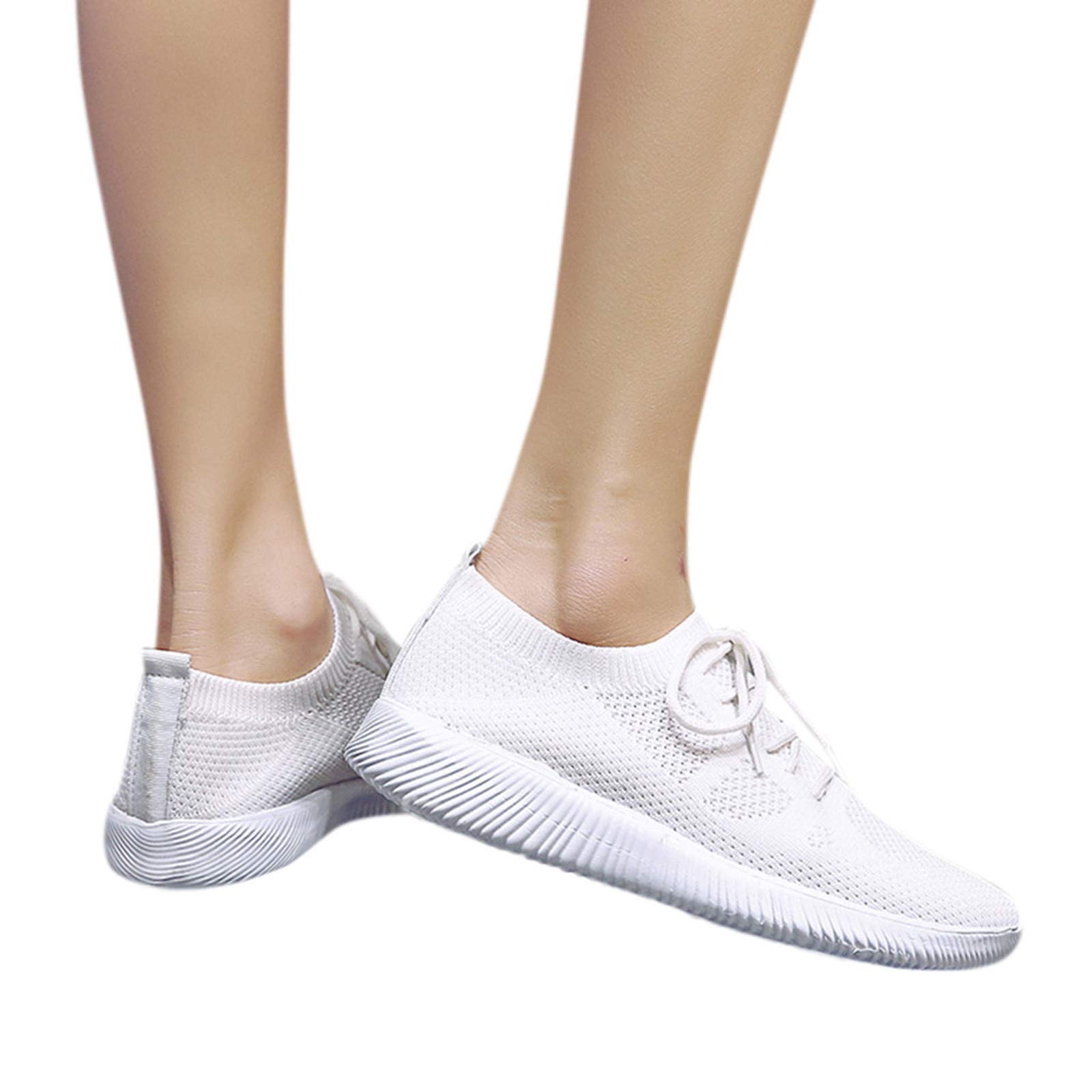 Breathable Women's Slip-On Running Shoes - Lightweight Mesh Athletic Walking Shoes for Women - Perfect for Jogging, Gym Workouts & Casual Wear