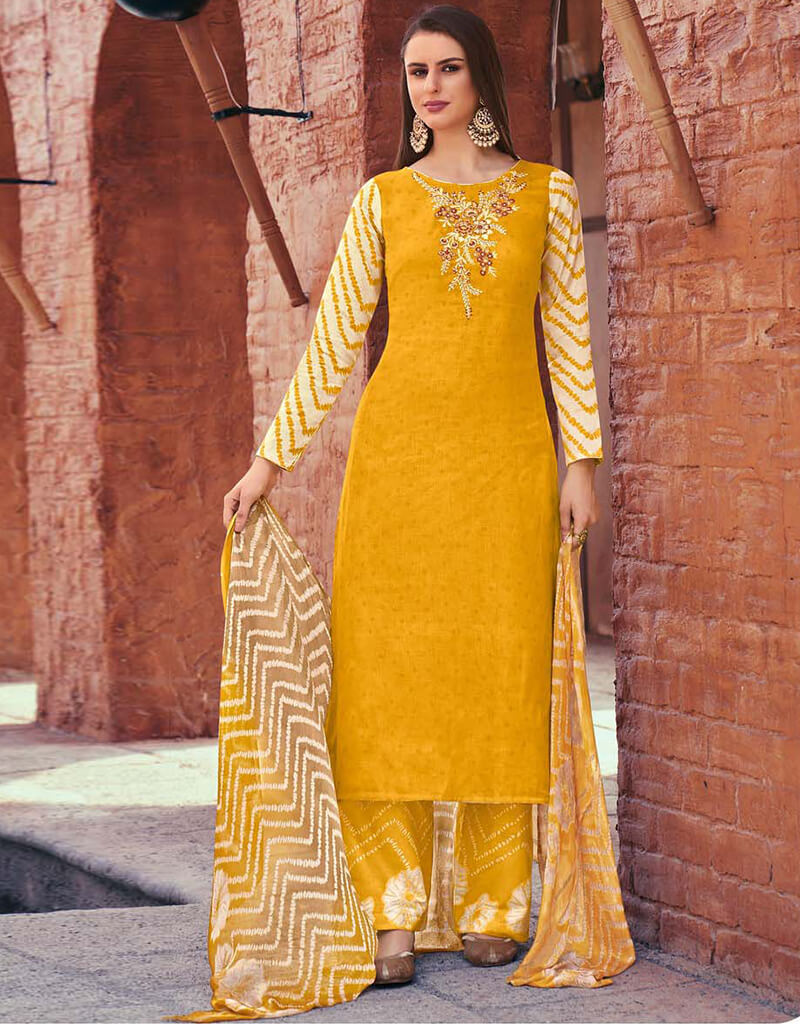 Bee Yellow Women's Straight Leg Pants - Pure Cotton Satin Fabric for Comfortable Casual Wear | Office & Weekend Outfits