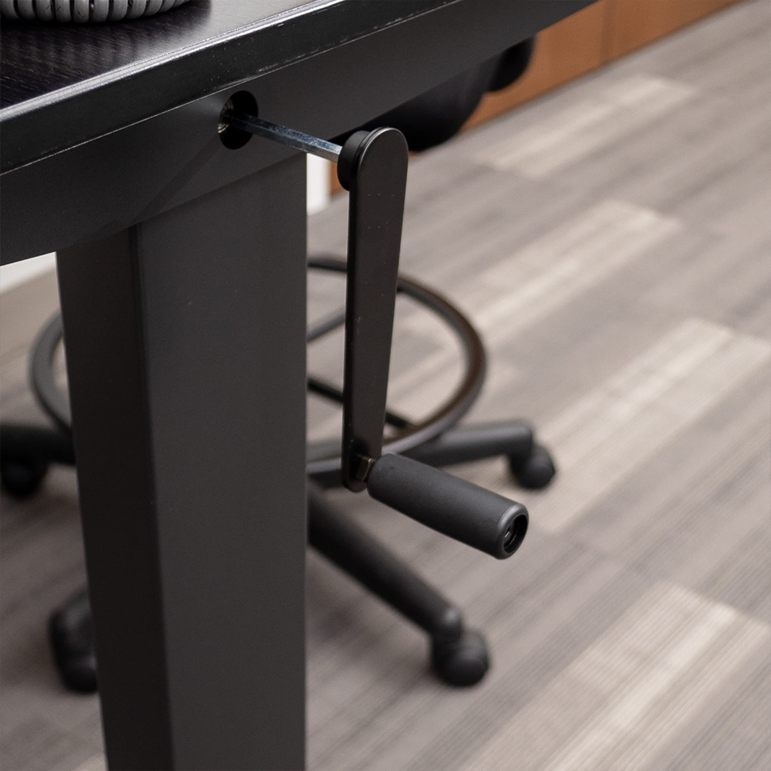 Adjustable Height Standing Desk with Crank - 48