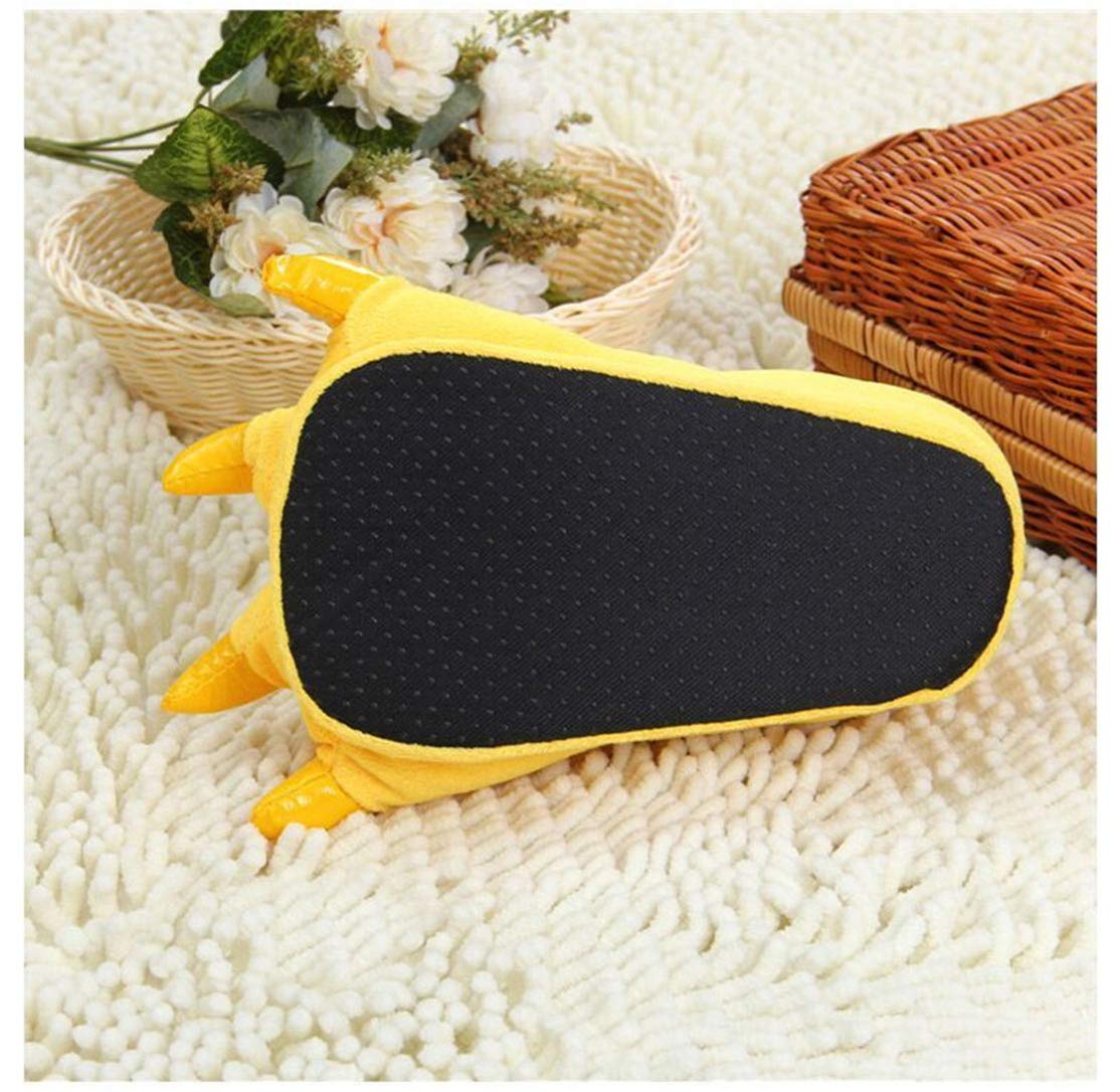 Cozy Plush Animal Paw Slippers for Adults - Warm Fuzzy Dinosaur Claw House Shoes for Indoor Comfort | Perfect Gift for Winter Homewear & Cosplay Costume Accessories