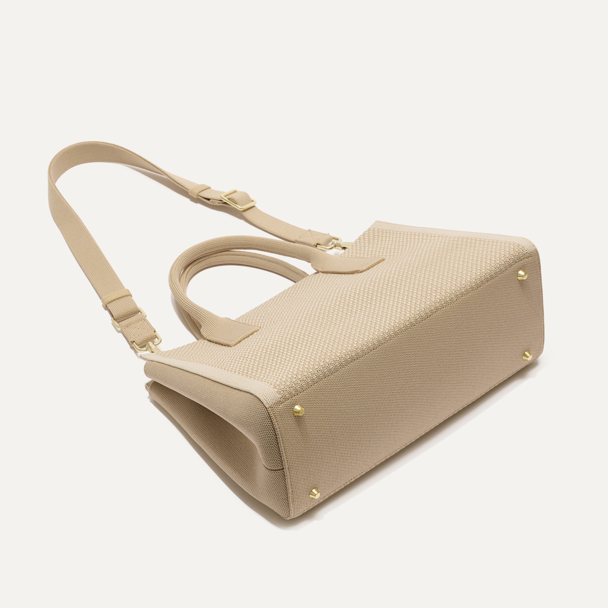 Classic Soft Sesame Handbag for Women - Stylish & Durable Leather Tote Bag for Work, Travel & Everyday Use