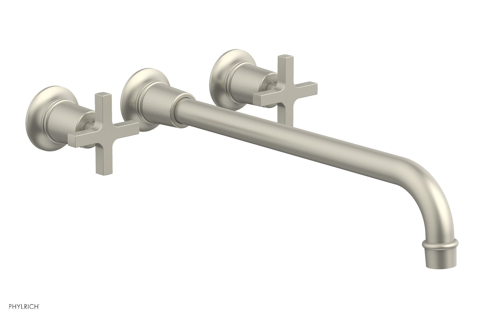HEX MODERN Wall Mounted Lavatory Faucet Set with 14