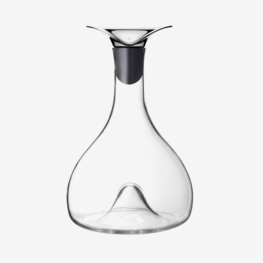 Georg Jensen Wine & Bar Carafe - Elegant Glass Decanter for Serving Wine, Cocktails & Beverages - Perfect for Home Entertaining, Dinner Parties & Gifts