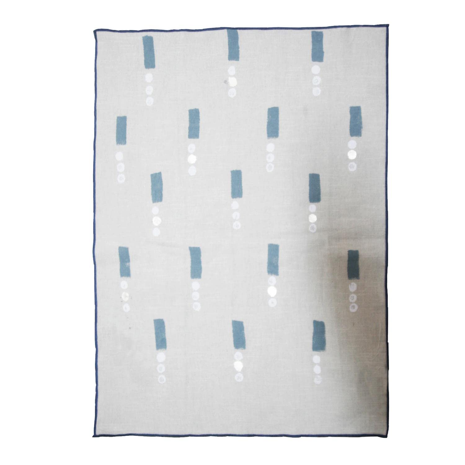 Premium A&B Home Kitchen Towels - Soft & Absorbent, Modern Chic Blue Design - Perfect for Cooking, Cleaning & Dish Drying
