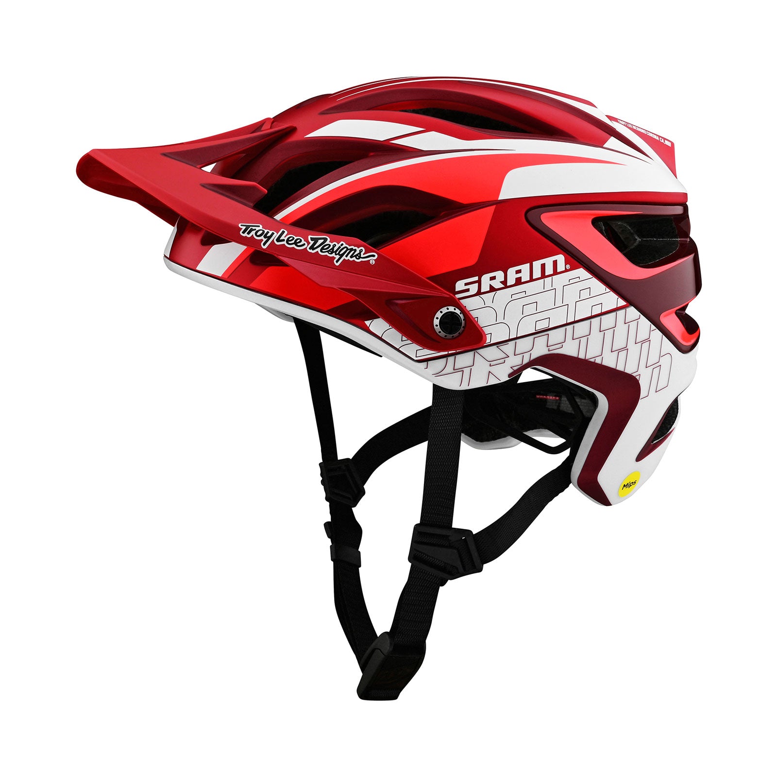 SRAM Red A3 Road Bike Helmet - Lightweight & Aerodynamic for Competitive Cycling & Triathlons