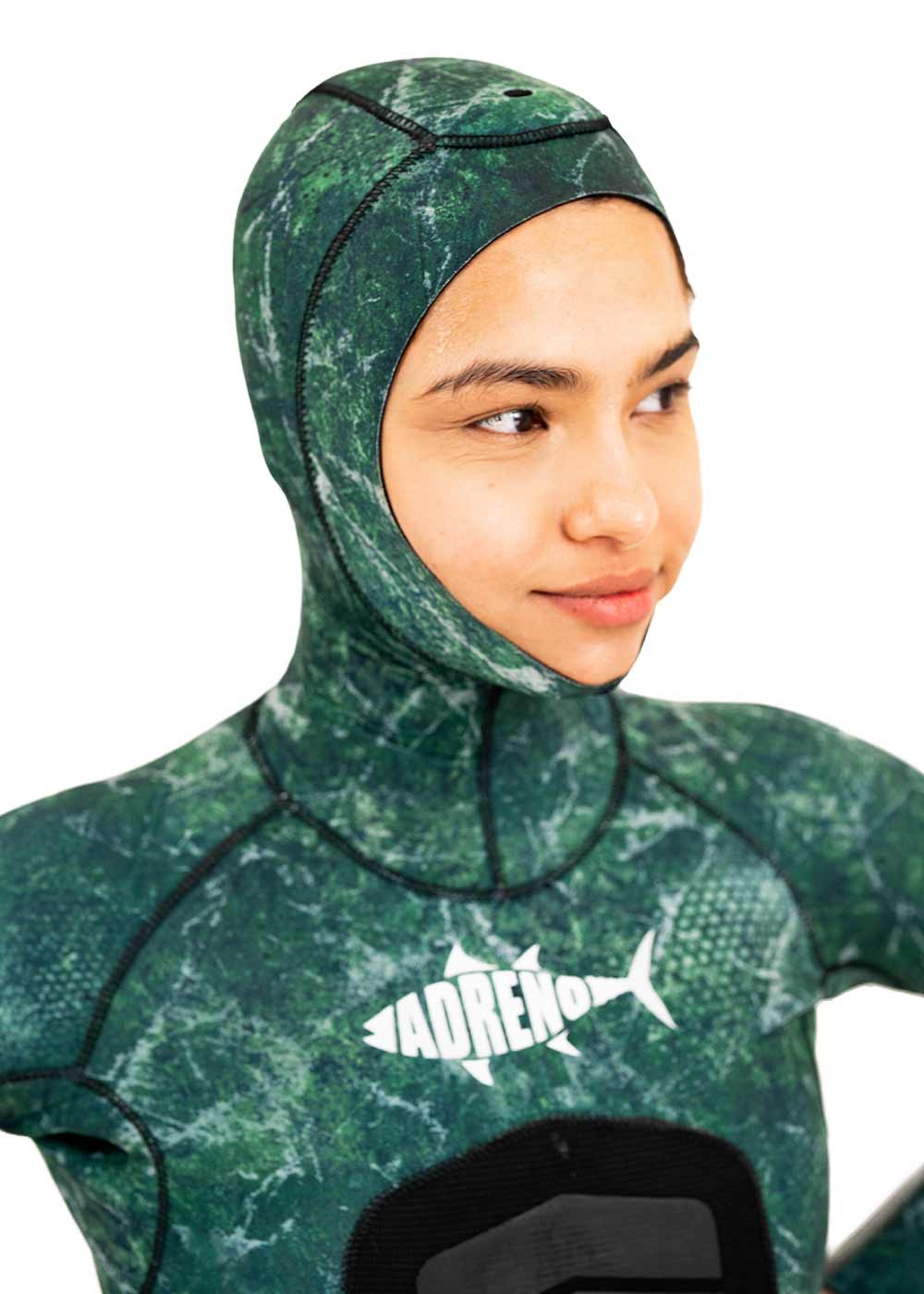 Adreno Women's 3.5mm Two-Piece Wetsuit for Scuba Diving, Snorkeling & Surfing - Abrolhos Thermal Swimsuit for Cold Water Activities