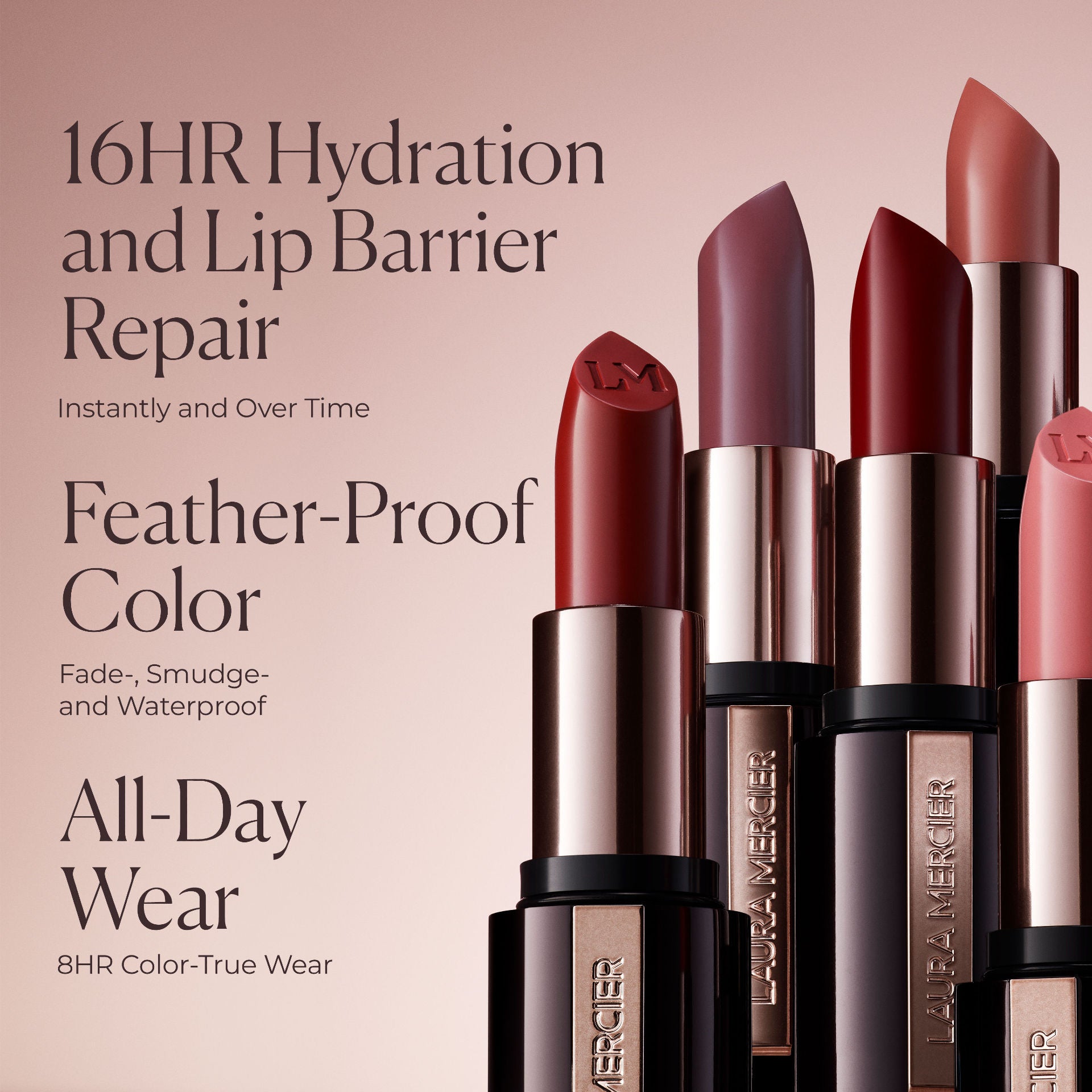 Luxury Caviar Hydra Crème Lipstick - Long Lasting Hydrating Lip Color with Vitamin E - Perfect for Daily Wear, Date Night & Special Occasions