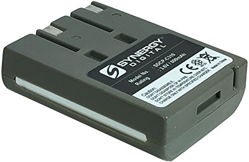 Synergy Digital Cordless Phone Batteries - 4-Pack Ni-CD 3.6V 800mAh Replacement Battery for Toshiba BT-2499 Cordless Phones | Ultra Hi-Capacity | Perfect for Home & Office Use