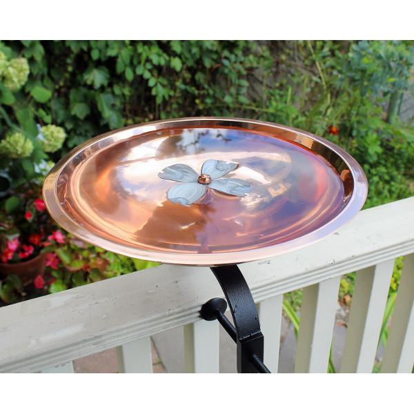Beautiful Handcrafted Dogwood Birdbath for Garden - Attract Wild Birds with Natural Wood Outdoor Bird Feeder | Perfect for Backyard, Patio & Wildlife Garden Decor