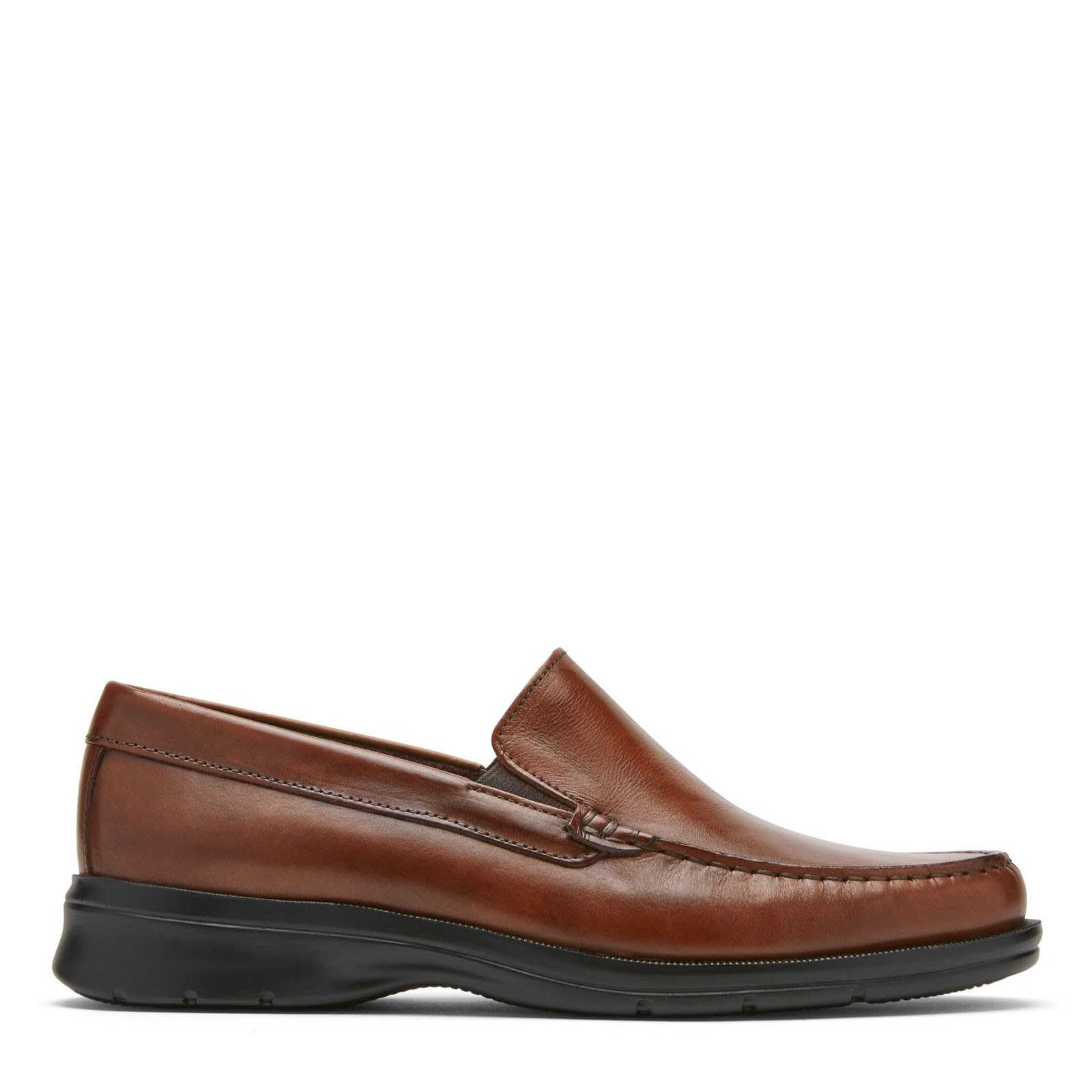 Rockport Men's Palmer Venetian Loafer - Comfortable Slip-On Dress Shoes for Business & Casual Wear - Perfect for Office, Travel & Everyday Use