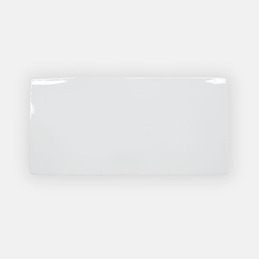 Premium Columbus Blanco 75x150 Glossy Ceramic Subway Tile - Perfect for Kitchen Backsplash, Bathroom Walls & Modern Home Decor