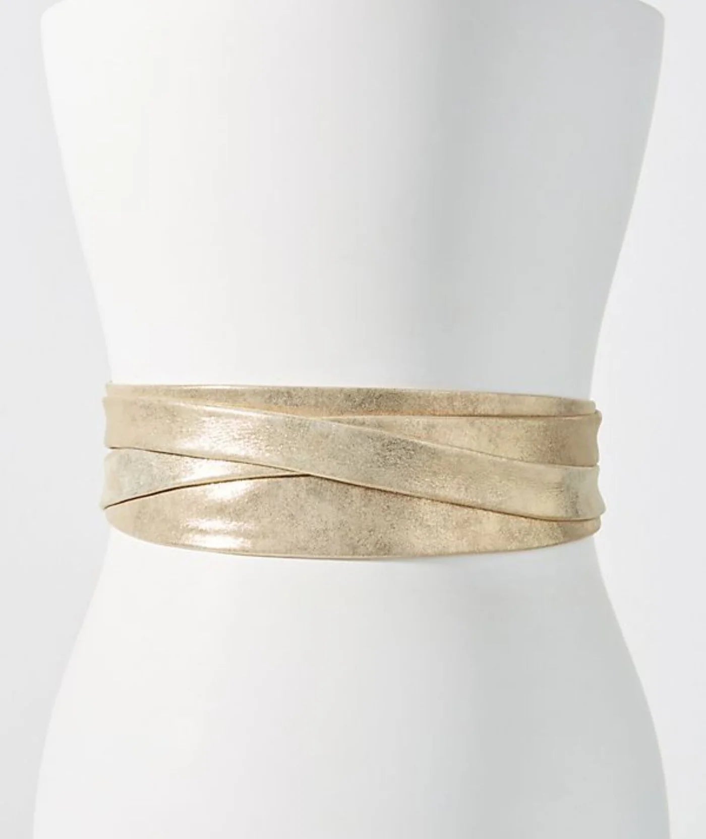 Genuine Leather Wrap Belt with Gold Buckle - Stylish Waist Accessory for Women & Men | Perfect for Casual, Office & Formal Outfits