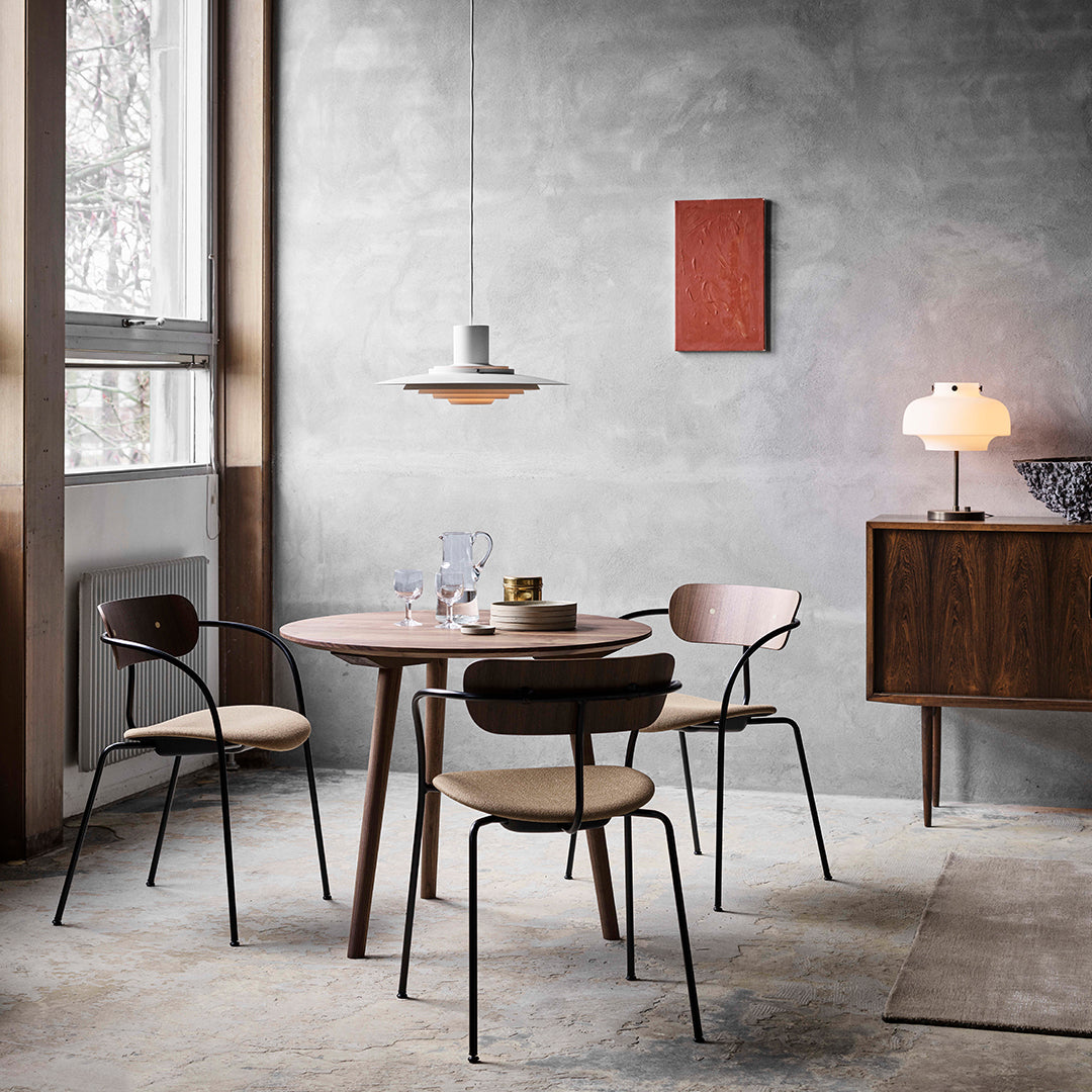 SK3 Modern Dining Table - 4-6 Seater Extendable Wooden Table for Kitchen & Dining Room - Perfect for Family Gatherings & Dinner Parties