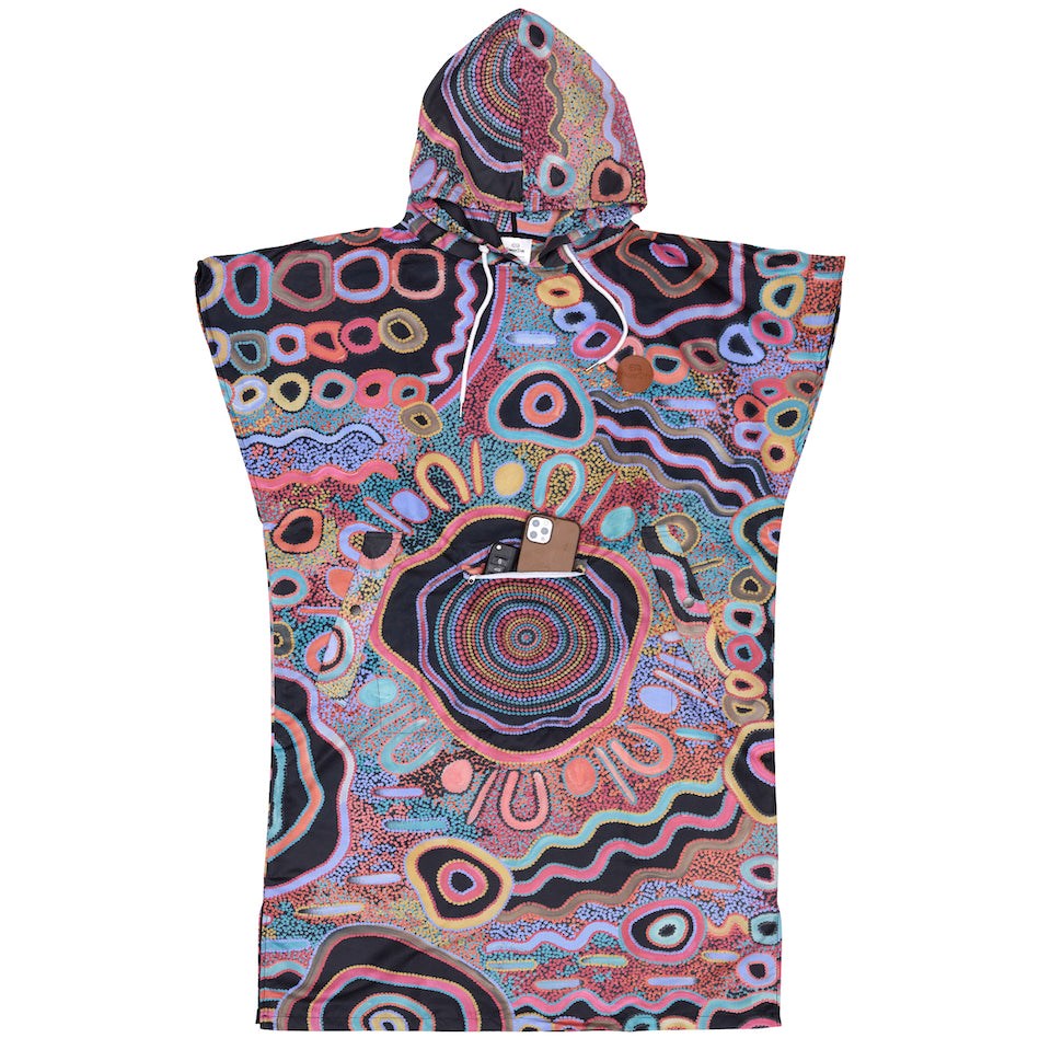 Moonlight Camping Changing Towel Poncho - Quick Dry, Lightweight & Portable for Outdoor Showers, Beach, Pool & Yoga - Perfect for Camping, Travel & Gym Use
