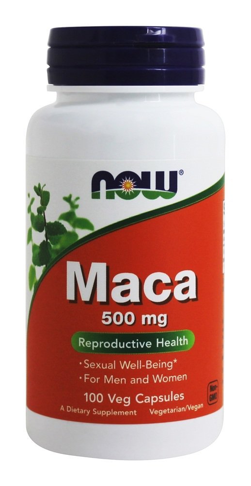 Now Foods Maca Root Supplement 500mg - 100 Capsules (Multi-Pack) for Energy, Stamina & Hormone Balance - Supports Workout Performance & Sexual Health