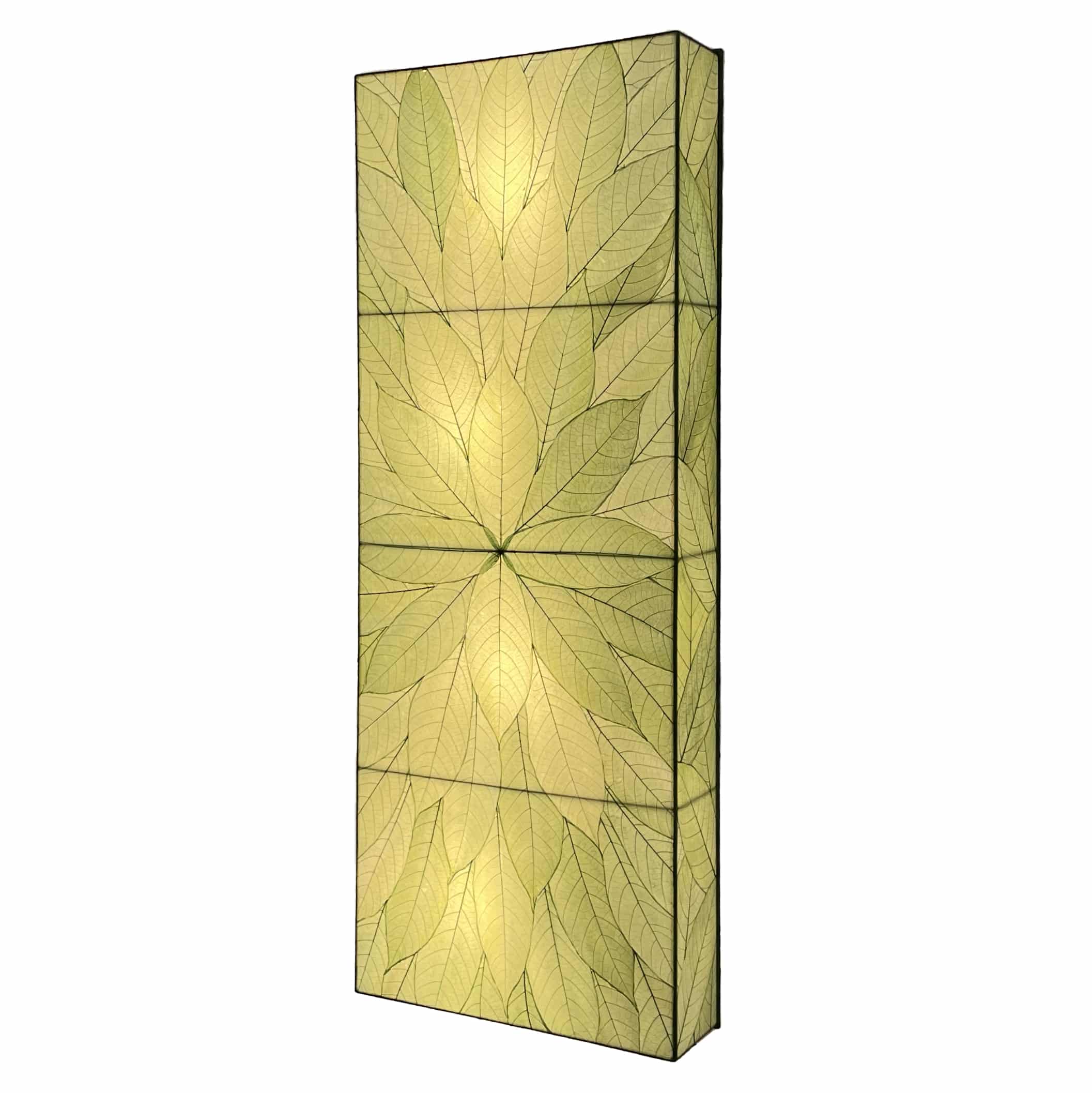 Sunburst Panel Wall Lamp - Modern Green LED Light Fixture for Living Room, Bedroom & Office Decor