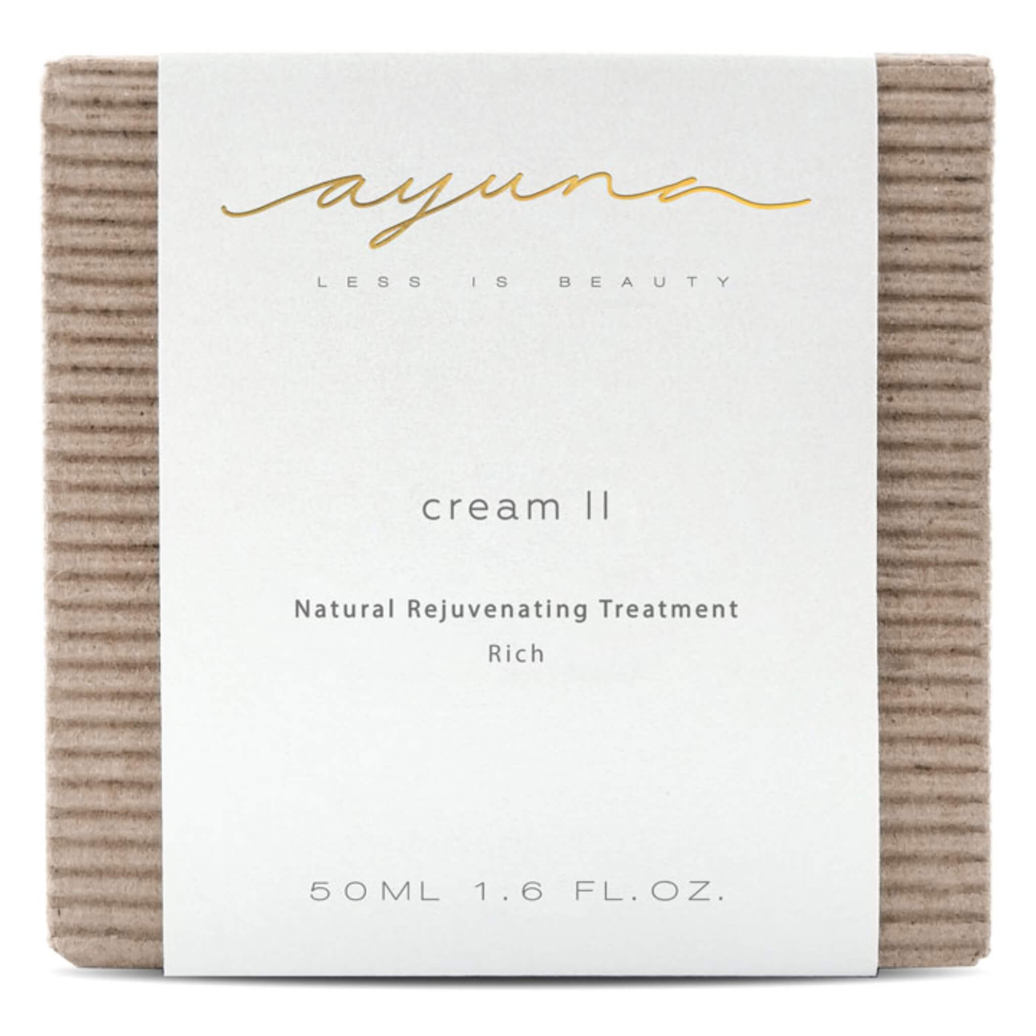 Cream II Natural Rejuvenating Treatment - Rich Moisturizing Face Cream for Anti-Aging & Wrinkle Reduction | Perfect for Daily Skincare Routine & Night Repair