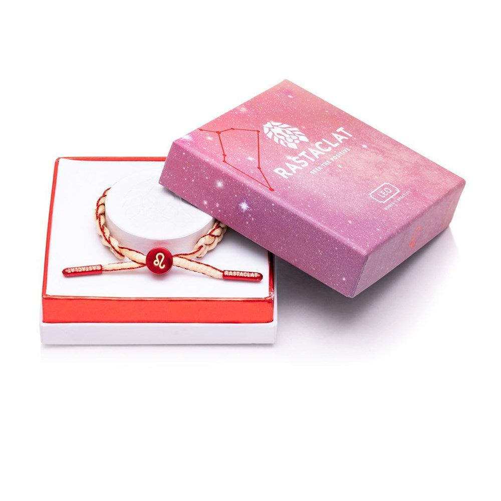 Rastaclat Leo Boxed Bracelet - Adjustable S/M Size for Men & Women - Stylish Wristband for Fitness, Yoga, and Everyday Wear