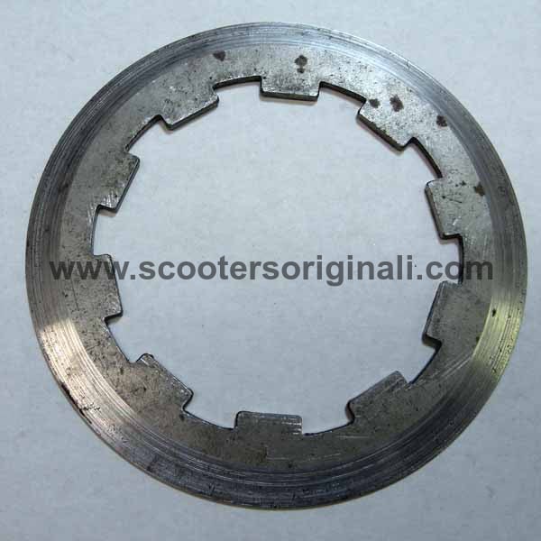 Lambretta Clutch Outer Metal Disc - 2.5mm Beveled GP Replacement Part for Scooter & Motorcycle Performance Upgrade | Durable & Precision Engineered for Smooth Gear Shifting