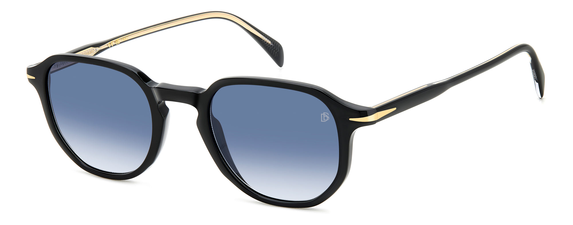 David Beckham DB1140/S Men's Sunglasses - Polarized UV Protection Aviator Style for Outdoor Sports & Driving