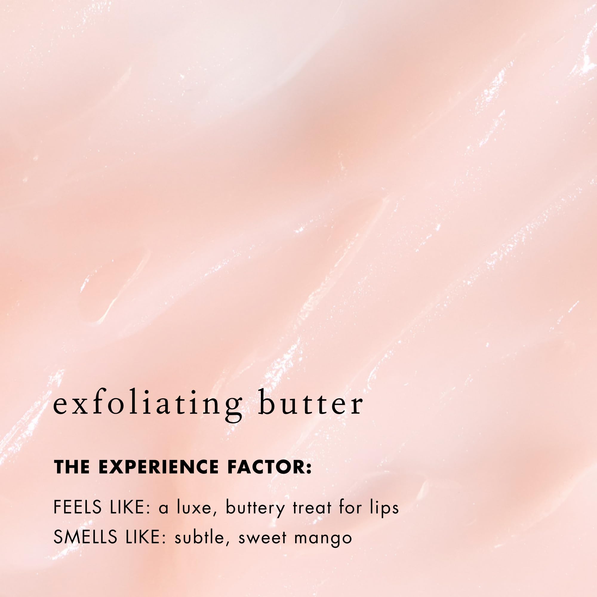Bioelements Lip Clinic Exfoliating Butter - 0.33 fl oz Overnight Lip Treatment with AHAs, Shea & Mango Butter - Vegan, Gluten-Free, Cruelty-Free - Perfect for Dry, Chapped Lips at Night