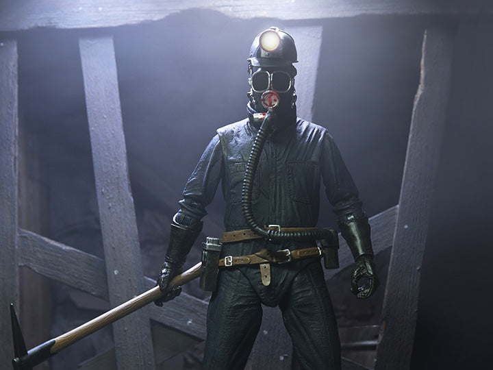My Bloody Valentine Ultimate Miner Action Figure - Collectible Horror Toy for Fans, Perfect for Display & Halloween Decor