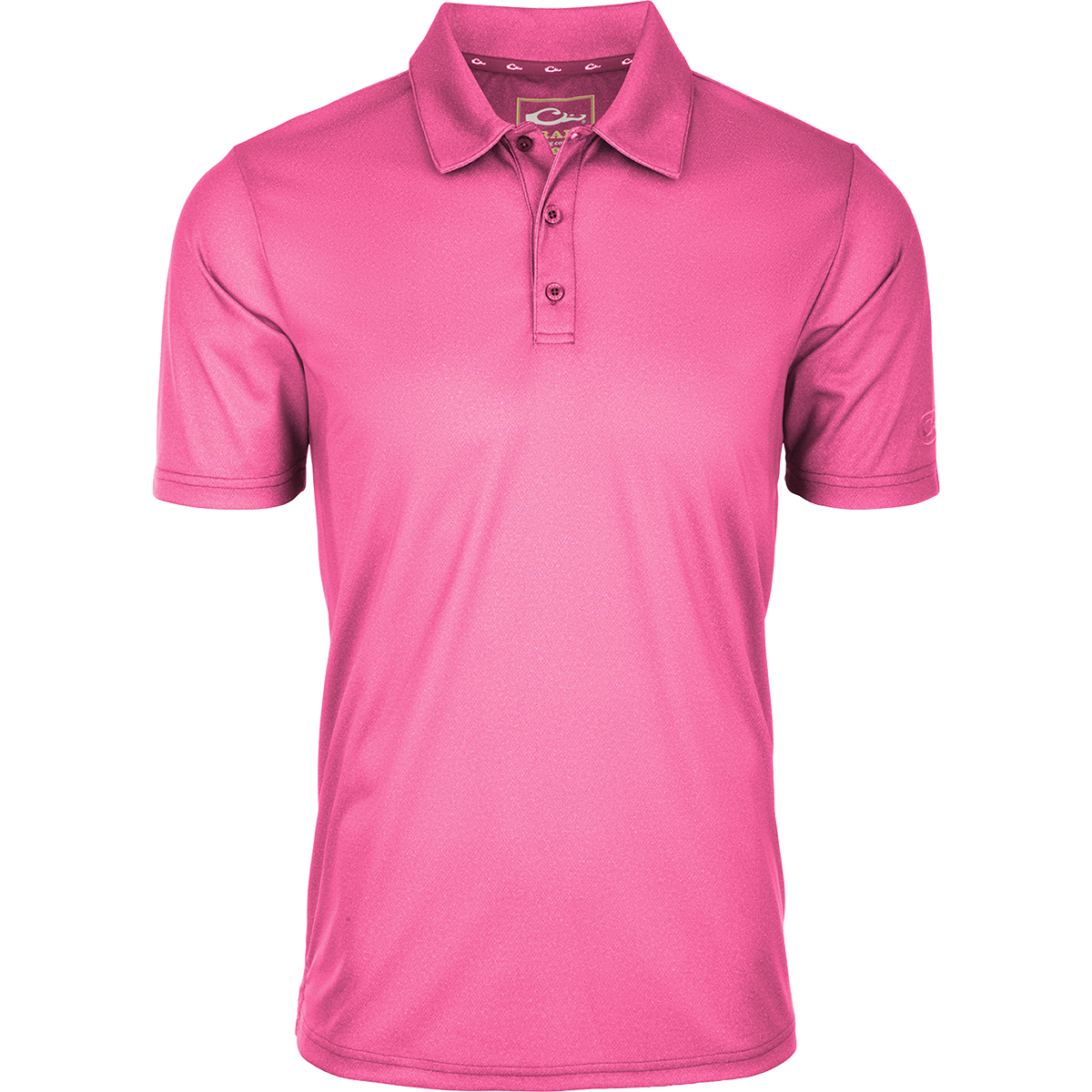 Performance Heather Polo Shirt Short Sleeve for Men - Comfortable & Breathable Casual Wear for Golf, Office, and Outdoor Activities