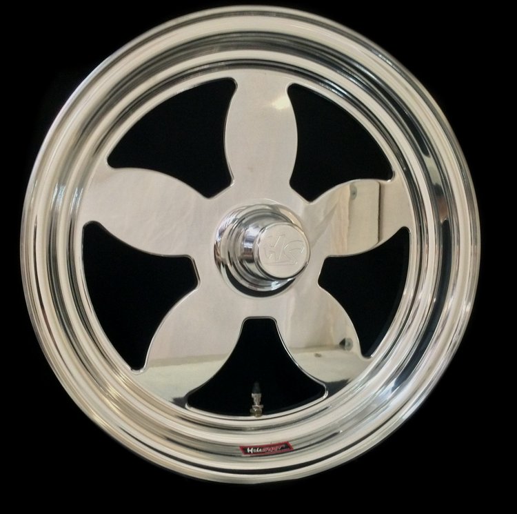 15 x 3.5 Inch Power 1 PC Spindle Mount Wheel - Heavy Duty Replacement Wheel for Lawn Mowers, Garden Carts & Utility Trailers