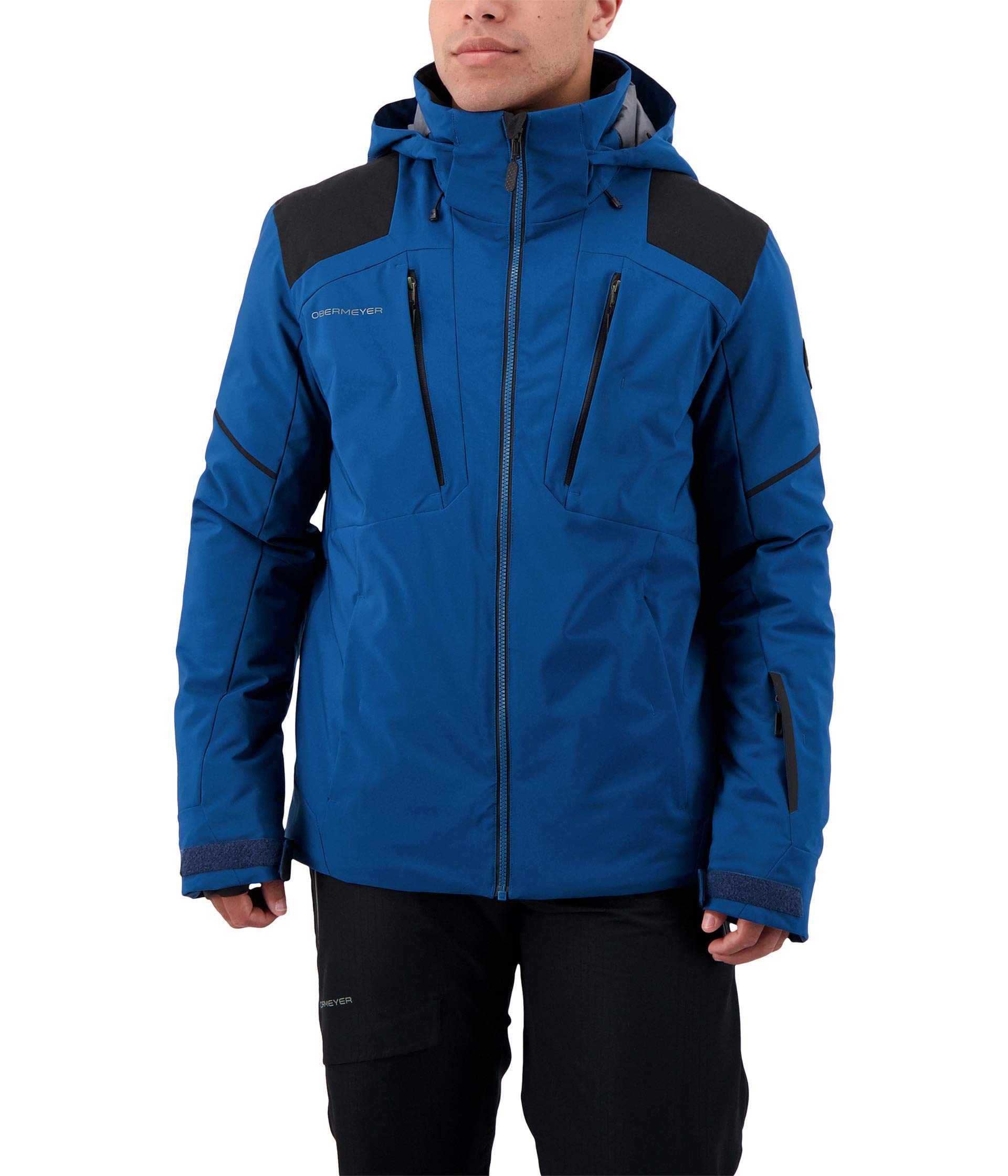 Obermeyer Men's Waterproof Insulated Foundation Jacket - Lightweight Winter Coat for Skiing, Hiking & Outdoor Activities